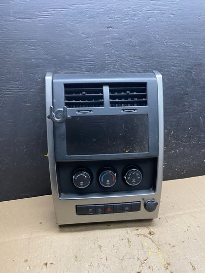2008 to 2012 Jeep Liberty Dash Climate Temperature Control Radio Bezel u5099 DG0