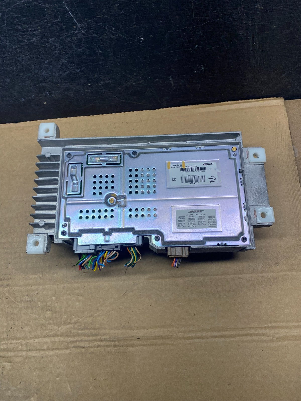2008 to 2013 Cadillac CTS Stereo Audio Amplifier 20869451 af7726 DG1