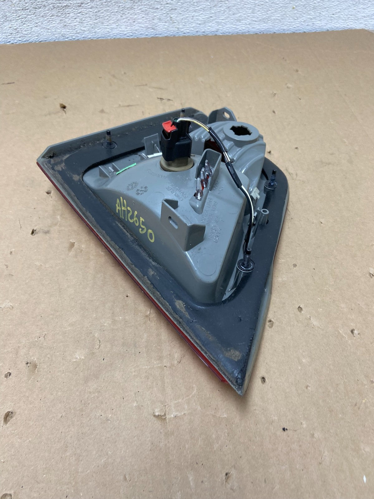 2011-2013 Jeep Grand Cherokee Left Driver Side Lh Inner Tail Light AH2650 DW8