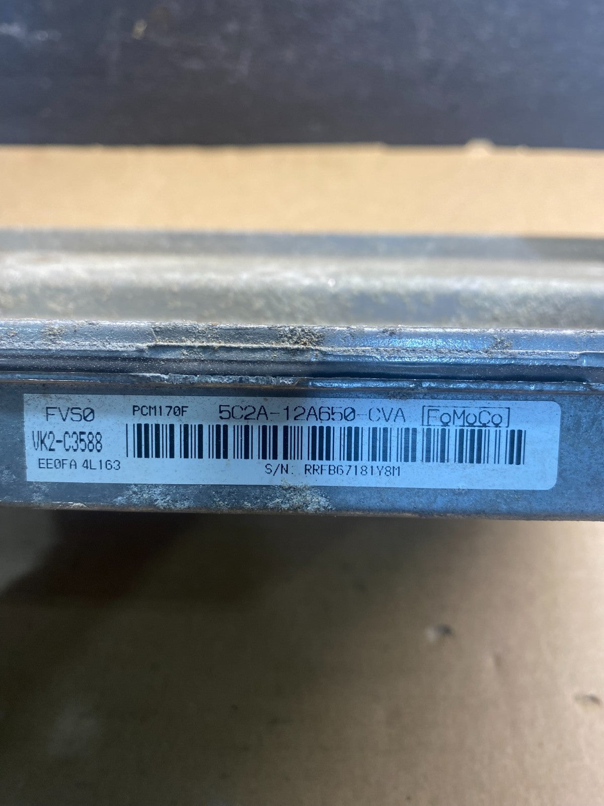 2005 Ford Van E250 4.6L Engine Control Module 5c2a-12a650-cva AC4504 DG2