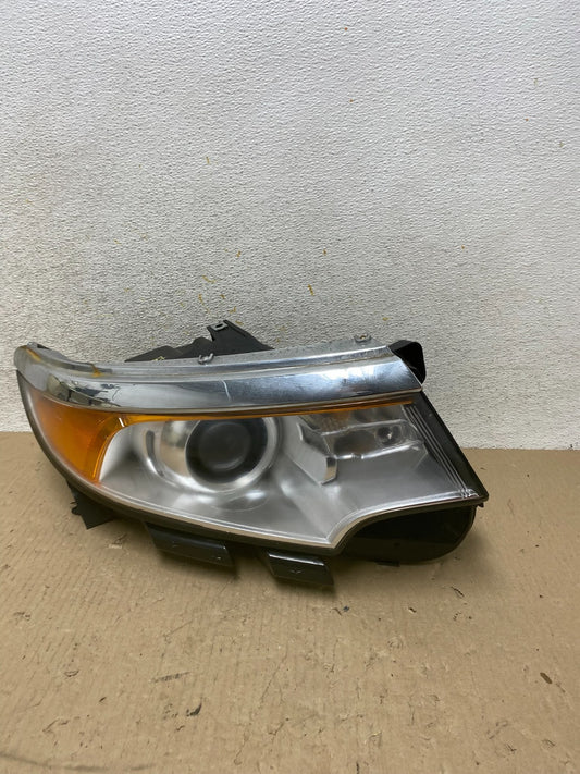 2011 to 2014 Ford Edge Front Right Passenger Headlight Halogen AH6877 DW0