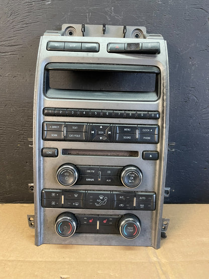 2010-2012 Ford Taurus Front Center Console Climate Radio Control Panel ac5469 DG0