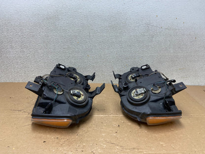 2008-2010 Jeep Grand Cherokee Left+Right Set Halogen Headlights AB4832 DW9