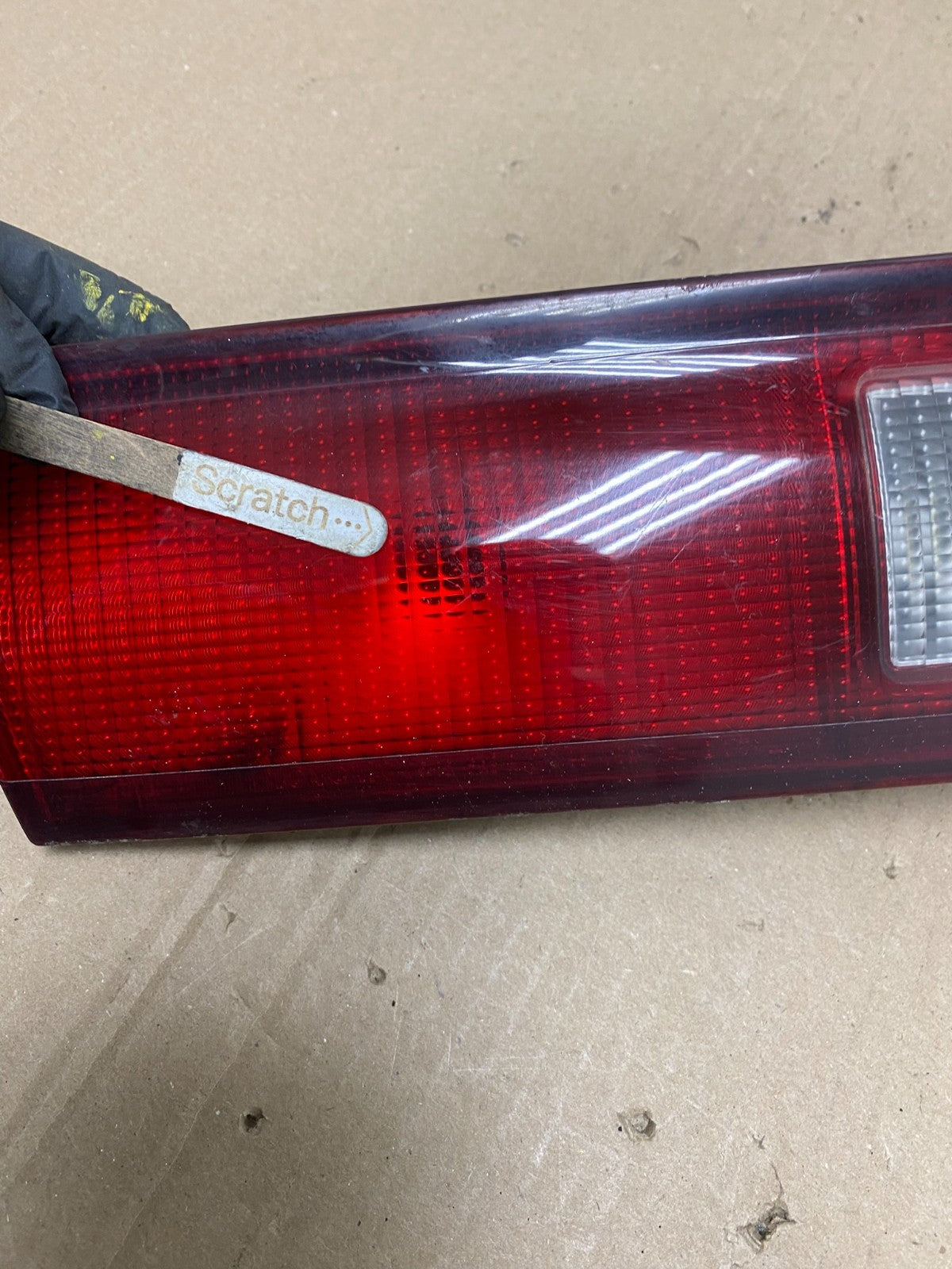1997 1998 1999 Toyota Camry Tail Light Inner Left Driver LH Inner Oem U0930 DW3
