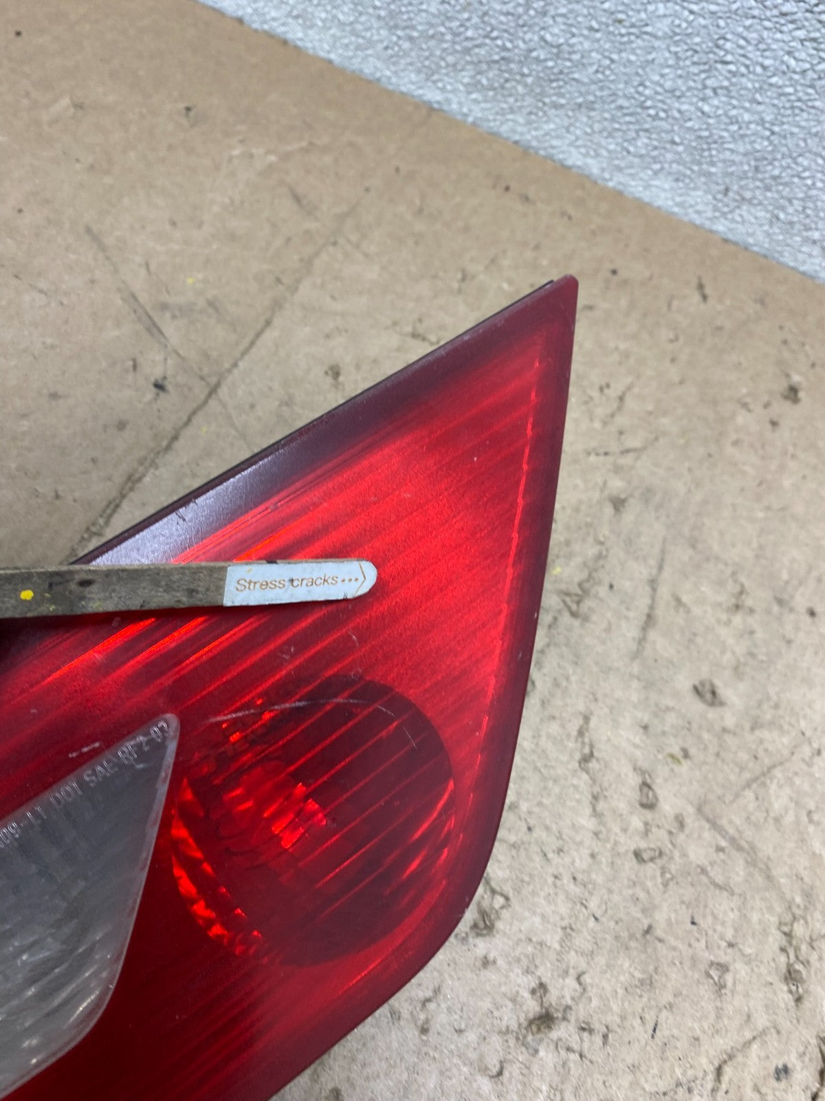 2004 2005 2006 Bmw X3 Left Driver Lh Inner Tail Light OEM X2284 DW6