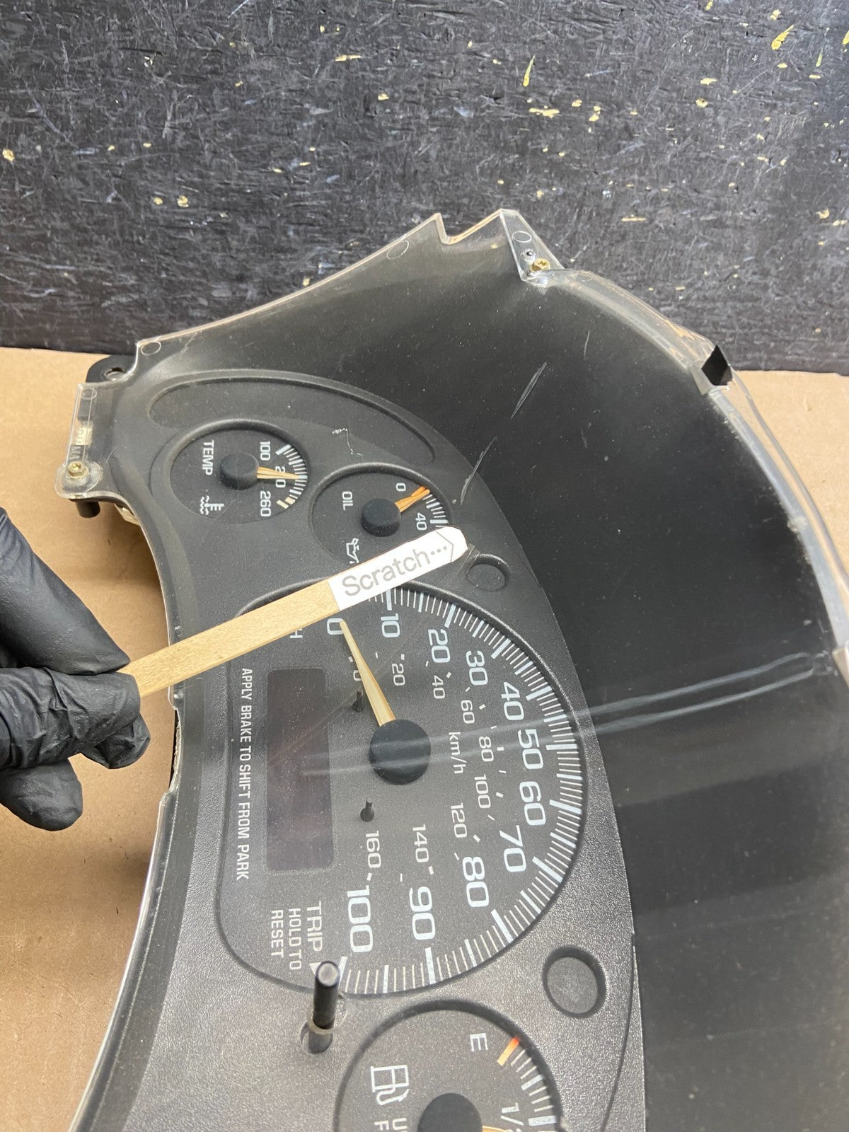 2000 to 2005 Chevrolet Astro Cluster Gauge Speedometer ECM AI3251 DG3