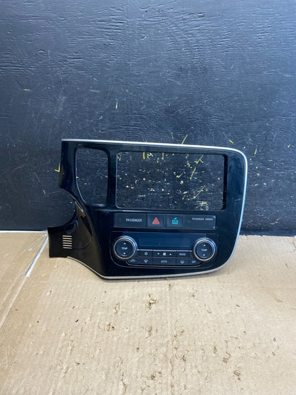 2014 to 2019 Mitsubishi Outlander Climate Control Panel W/ Bezel AB2264 DG0