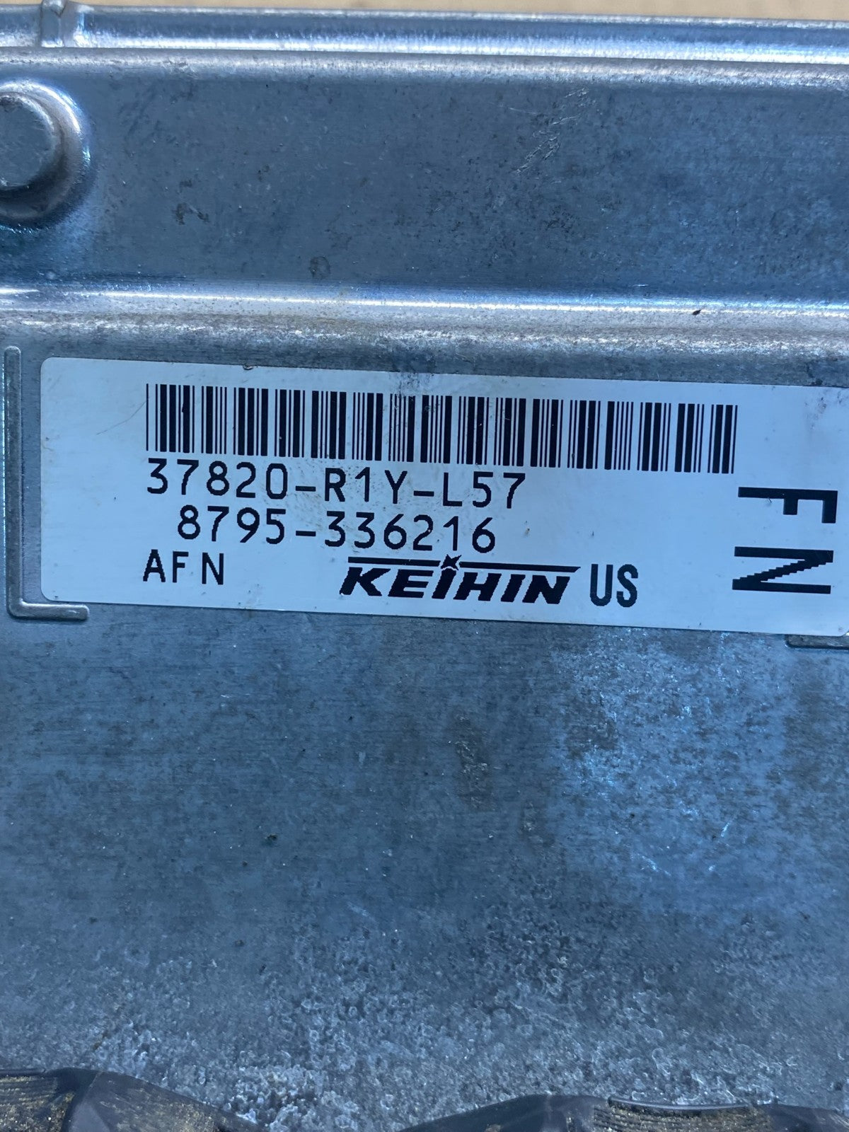 2012 2013 Honda Civic Computer Engine Control ECU ECM 37820-R1Y-L57 AE7432 DW2