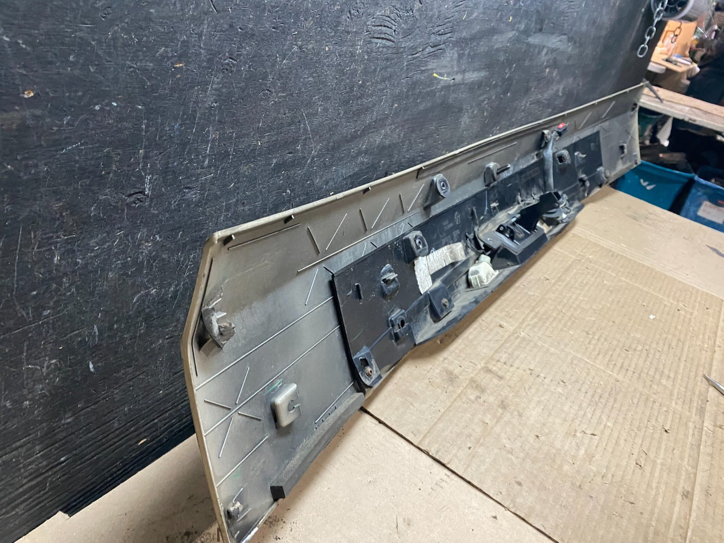 2011 to 2018 Dodge Grand Caravan Tail Gate Trim Molding With Camera OEM V3336 DG10