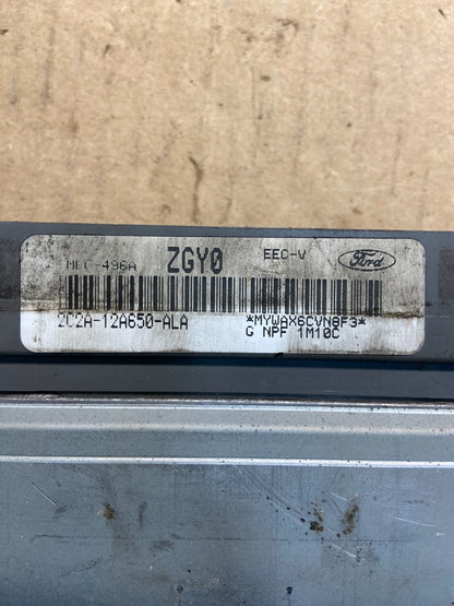 2002 Ford Van E150 E250 5.4L Engine Control Module ECU 2C2A-12A650-ALA ac0596 DG2
