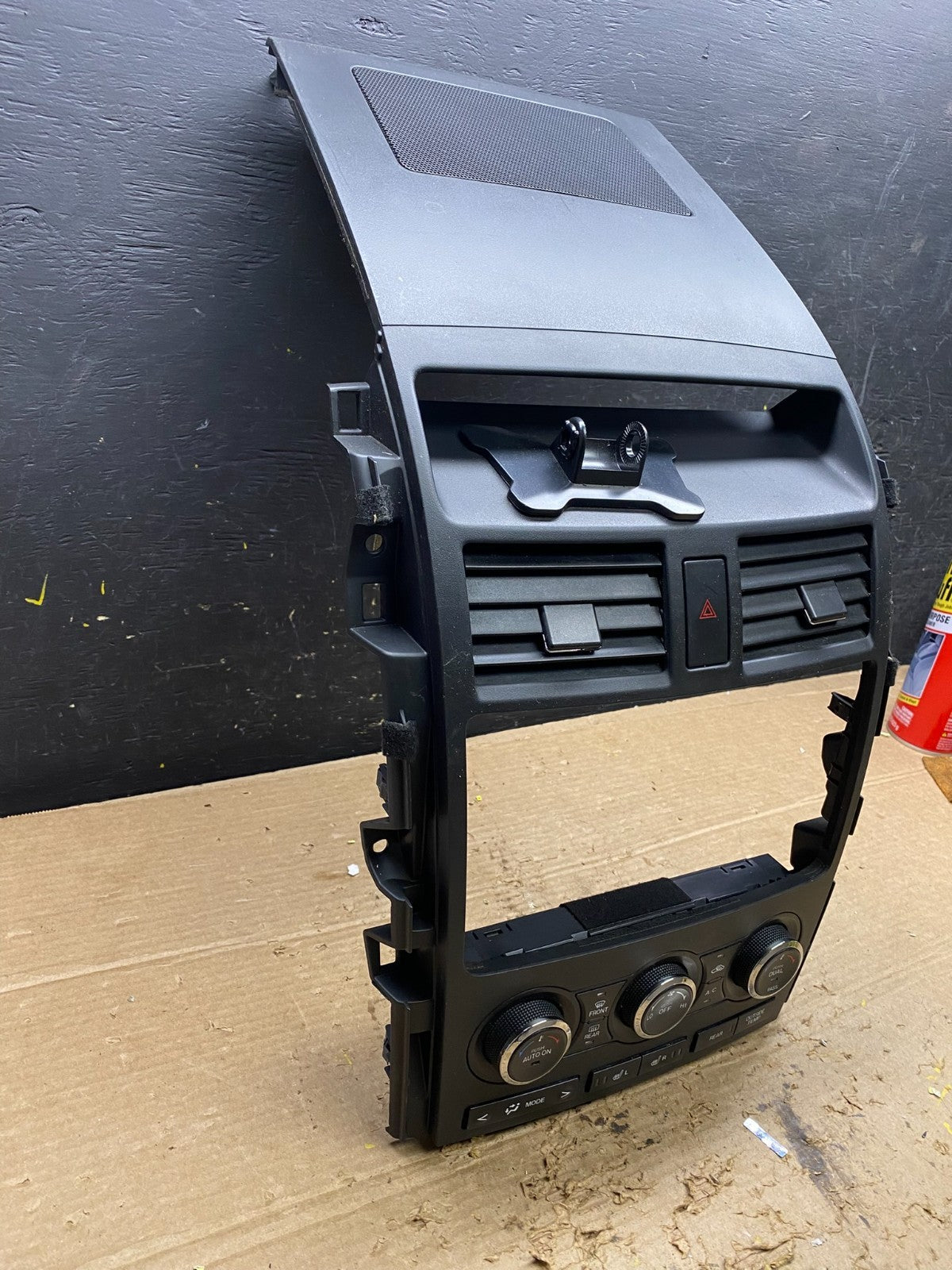 2010 - 2015 Mazda CX-9 Radio Dash Trim Bezel W/Vent AC Climate Control X1210 DG1