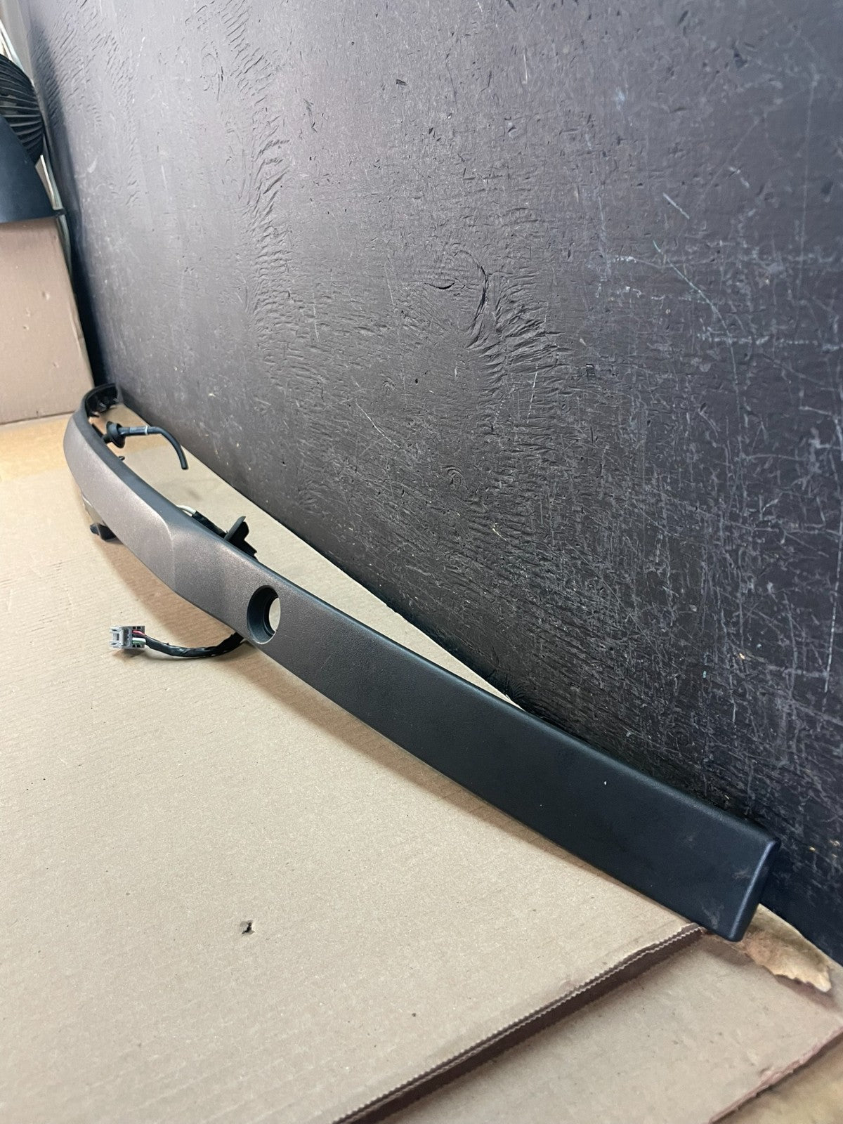 2016-2019 Ford Explorer Interceptor Rear Tailgate Molding With Camera AE3440 DG1