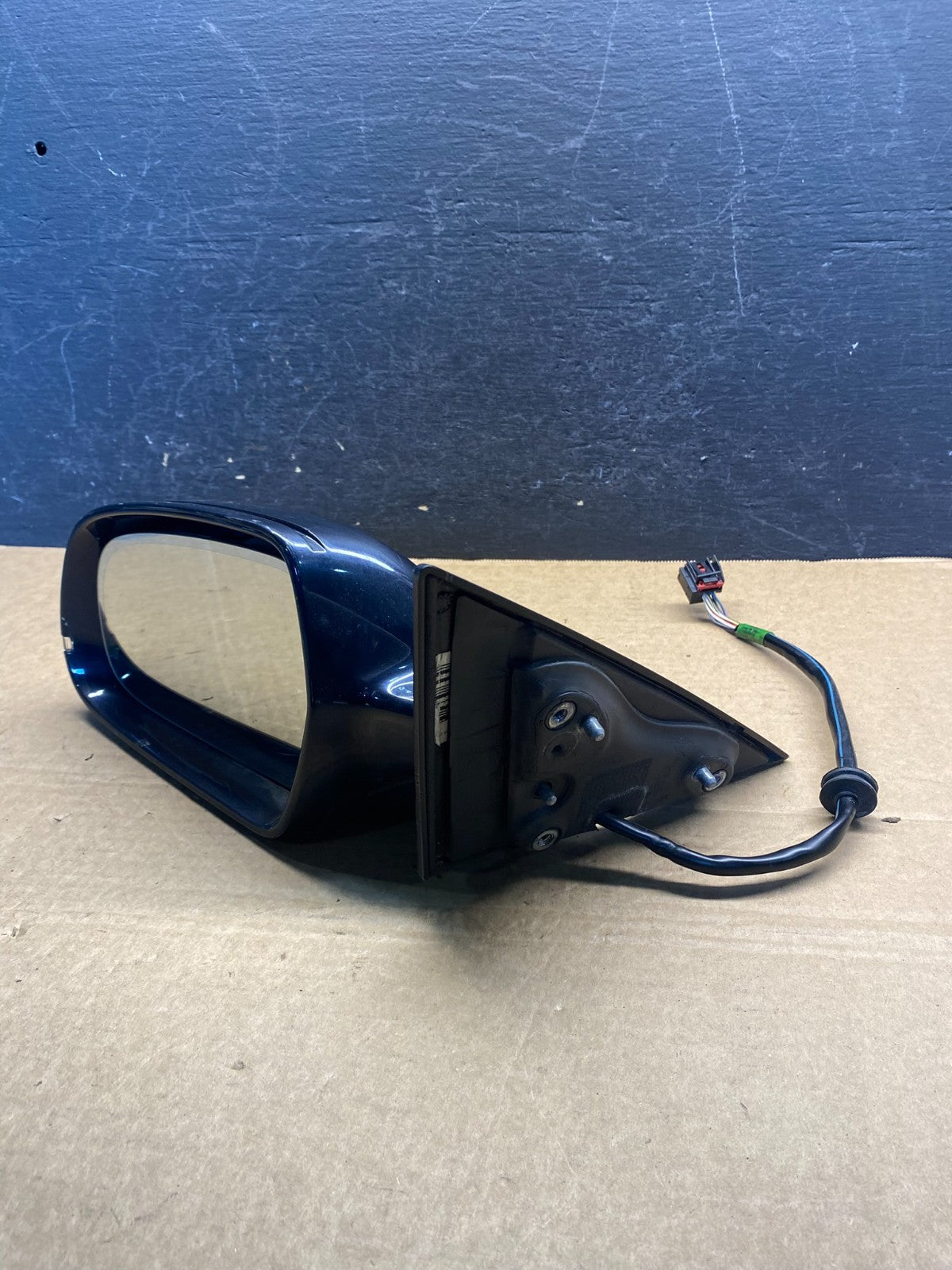 2009 to 2012 Audi A4 Left Driver LH Side View Power Door Mirror AF7635 DG11