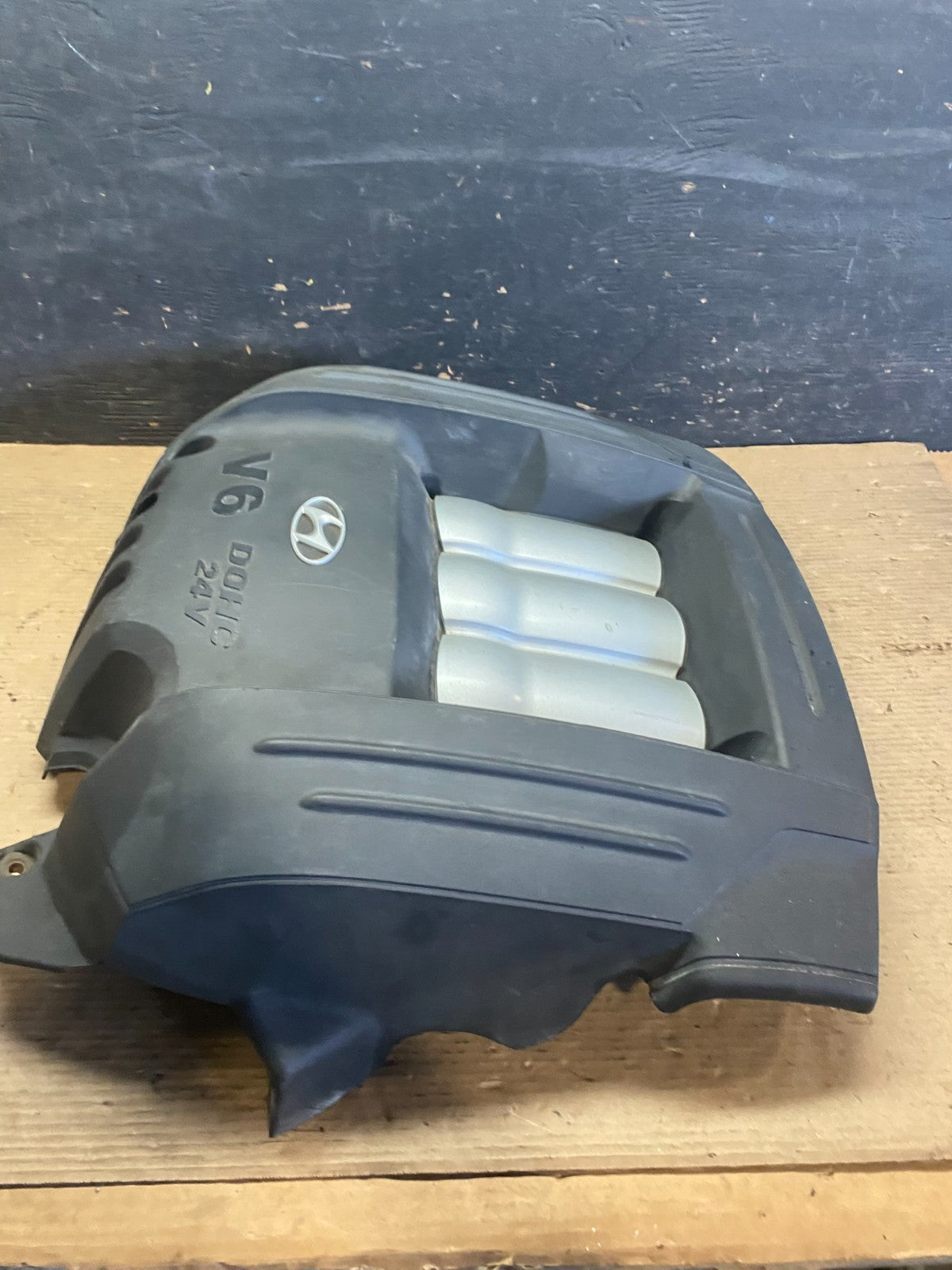2001 - 2005 Hyundai Santa Fe 2.7L V6 Engine Motor Cover S3444 DG2