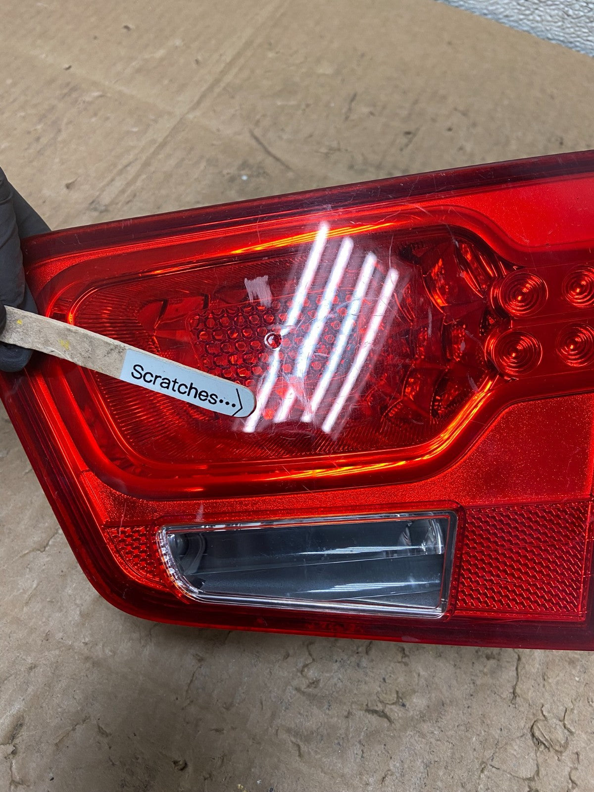 2010 to 2013 Kia Forte Right Passenger RH Side Tail Light Inner Oem Y8995 DW3
