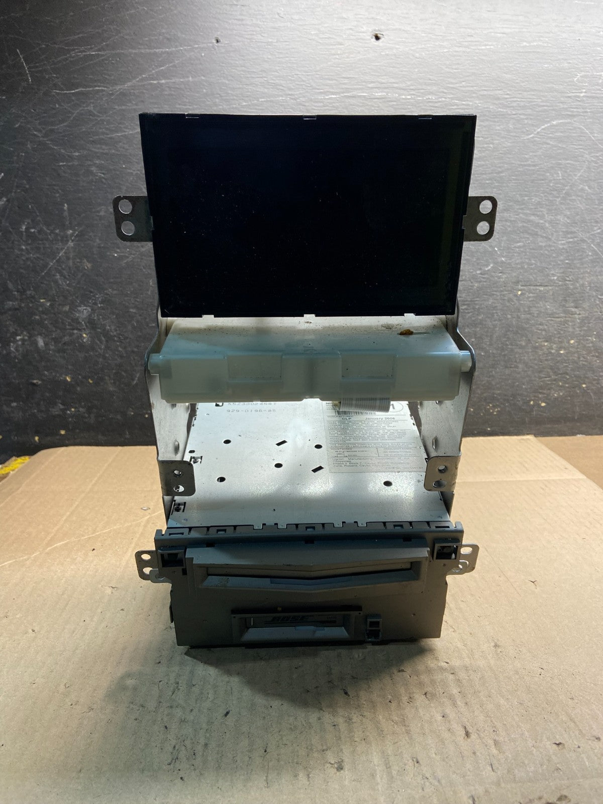 2006 Nissan Maxima Receiver Cassette 6CD Changer Bose 28188 ZK01A Z0578 DG0