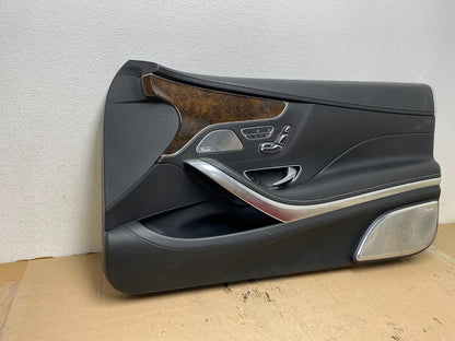 2015-2017 Mercedes W217 S550 Coupe Right Side Interior Door Panel AH09861