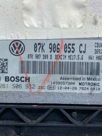 2011 - 2014 Volkswagen Jetta 2.5L Engine Computer Ecu Pcm Ecm Pcu AG9755 DG2