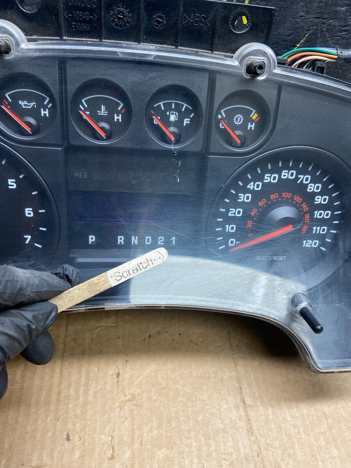 10 2010 Ford F150 F-150 Speedometer Instrument  Cluster Gauge Oem Z4241 DG1