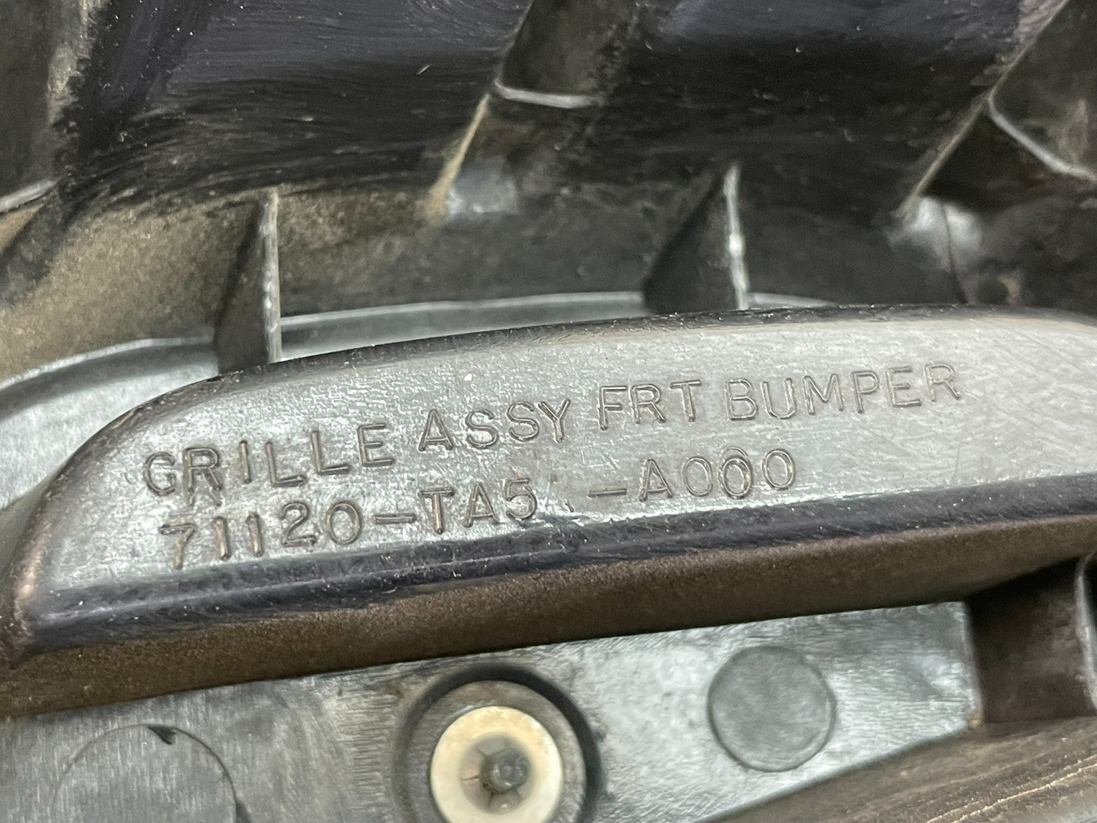 2008 2009 2010 Honda Accord Sedan Front Upper Grill Grille AG2999 DG4