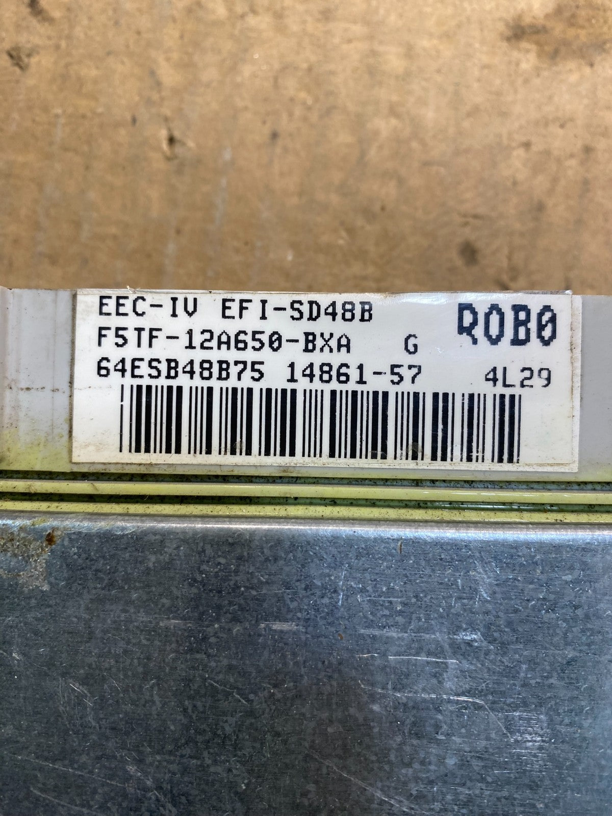 1995 Ford F150 Bronco 5.8L ECU ECM Control Module F5TF-12A650-BX aa7851 DG2