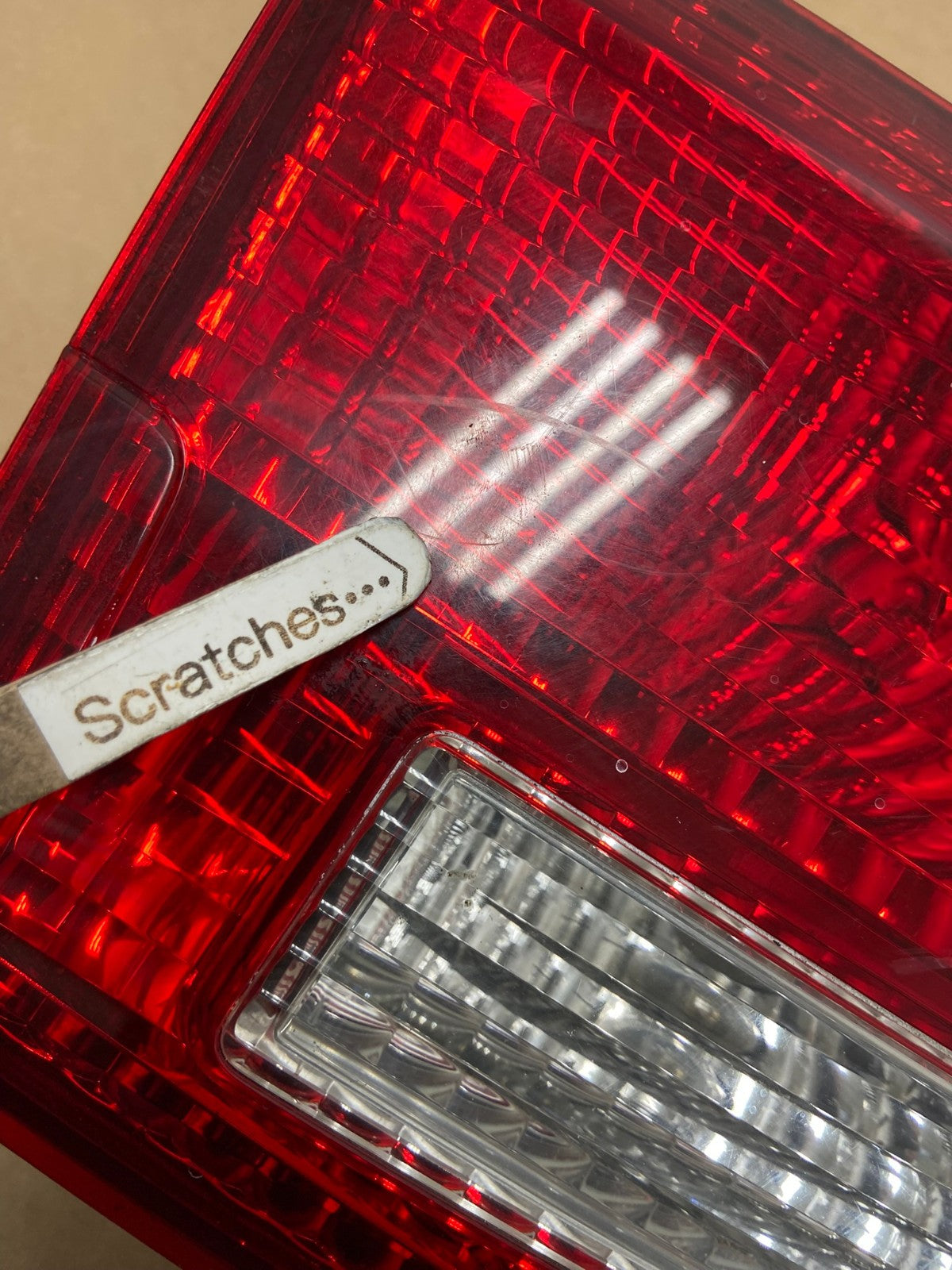 2005 Honda Accord Left Side Driver Lh Inner Trunk Lid Tail Light AG4169 LK3