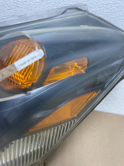 2004 to 2009 Nissan Quest Left Driver LH Black Headlight AG6889 DW4