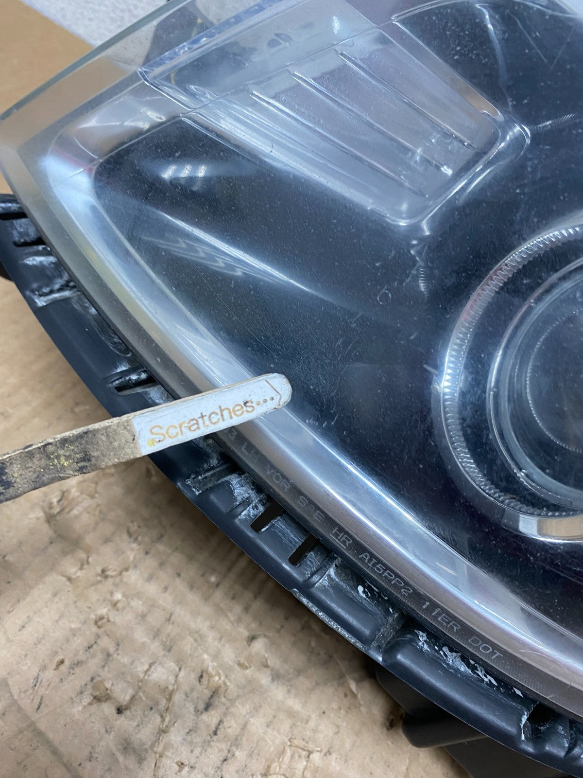 2011 to 2015 Ford Explorer Left Driver LH Halogen Headlight AI4705 DW3