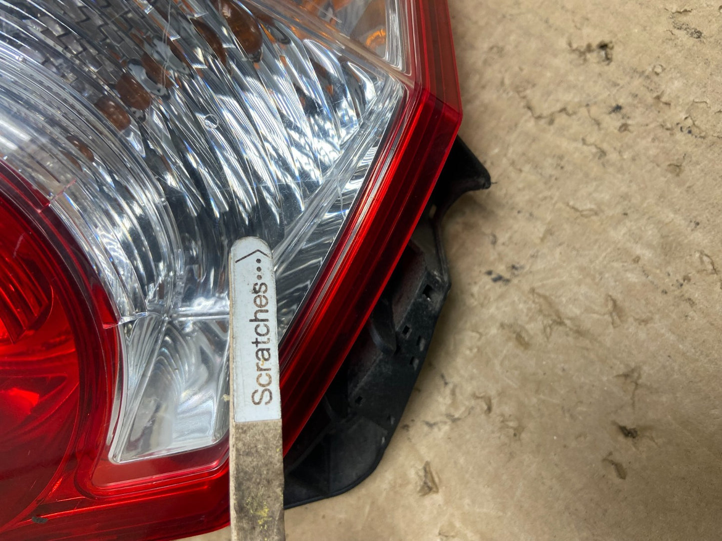 2009 2010 Acura Tsx Sedan Right Passenger Rh Side Tail Light AF8100 DW3