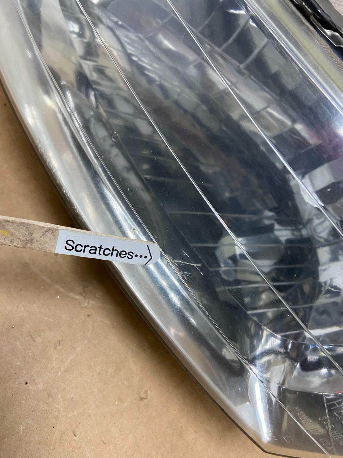 1999-2001 Toyota Solara Left Driver LH Halogen Headlight Z6668 DW3