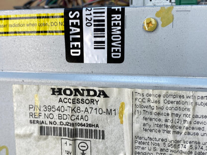 2014 to 2017 Honda Odyssey AM FM Screen Display Radio Oem AB9653 DG7