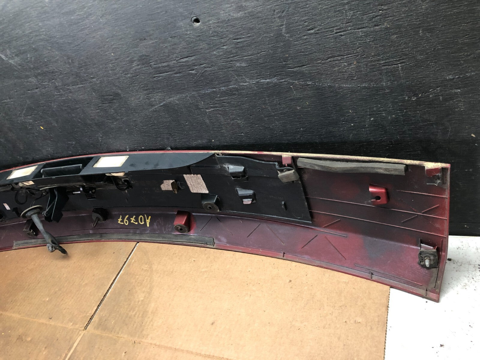 2011-2018 Dodge Grand Caravan Black Rear Tail Gate Trim Molding Panel OEM A07976