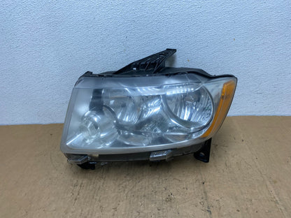 2011 to 2013 Jeep Grand Cherokee Halogen Left Driver Lh Headlight AD0520 DW0