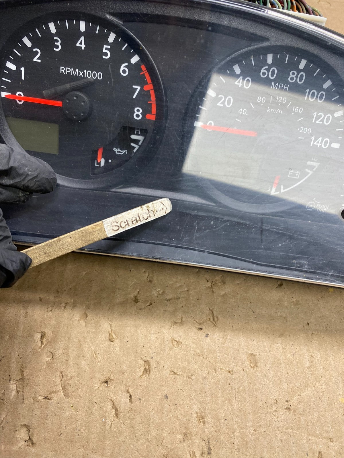 2007 Nissan Frontier Speedometer Cluster Gauge OEM AB9487 DG3
