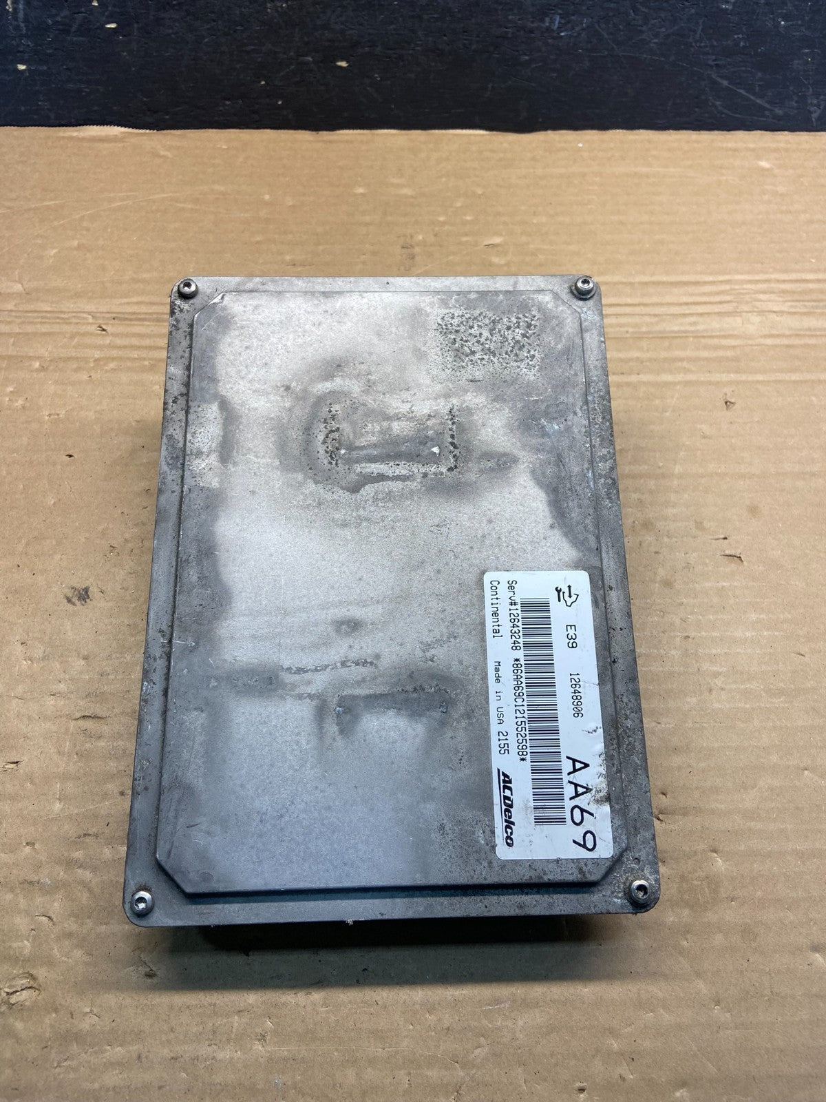 2012 Chevrolet Equinox Ecu Engine Control Module Unit Ecm 12648906 AE4624 DG1