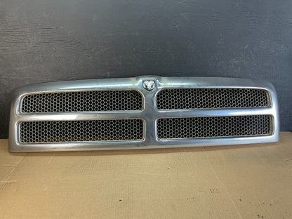 1994 to 2001 Dodge Ram 1500 Upper Front Chrome Grill Grille AF5224 DG0