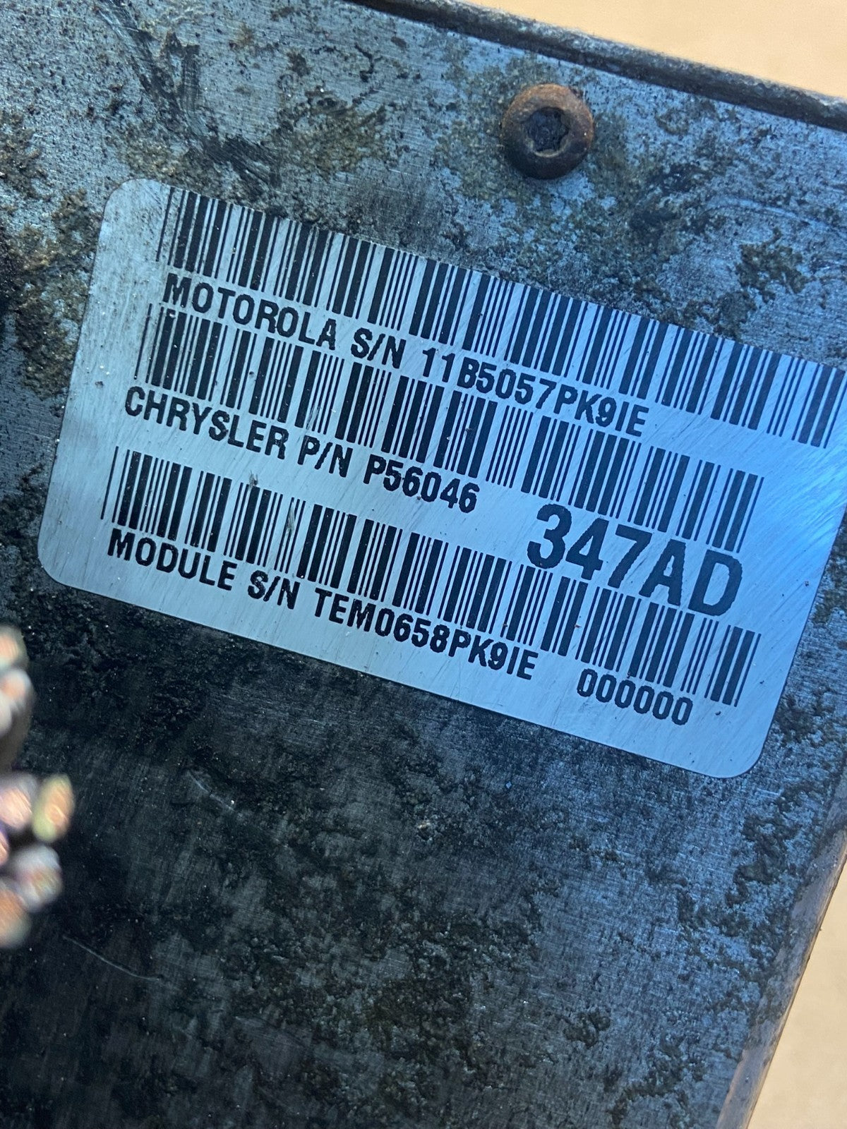 1998 Dodge Ram 5.9L Engine Control Module ECM PCM ECU p56046347ad AF9084 DW2