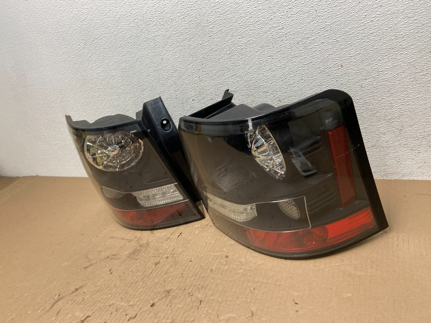 2006-2009 Land Rover Range Rover Sport Left+Right Black LED Tail Light ae8785 DG1