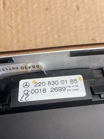 2000-2006 Mercedes S430 S500 W220 AC Heater Climate Control Trim Bezel AF6257 DG4