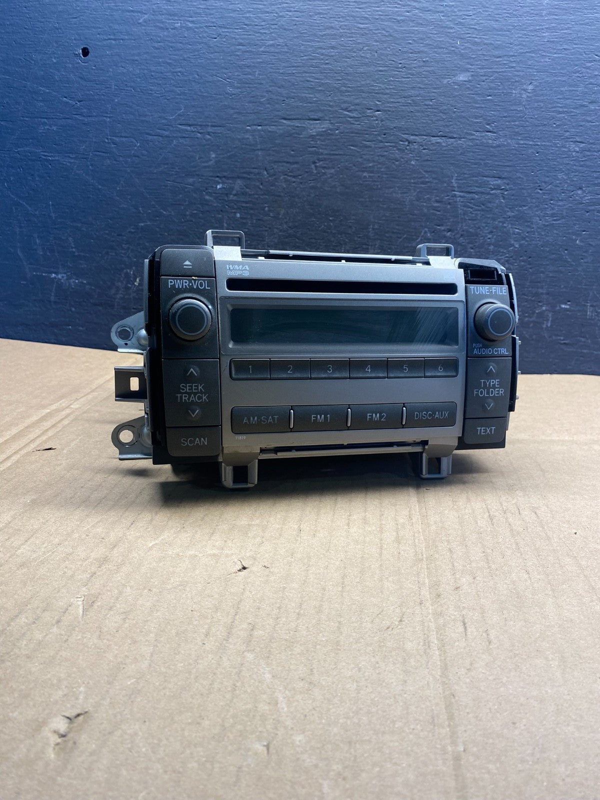 2009 to 2010 Toyota Corolla Matrix Radio AM/FM CD Player AD1676 DG0