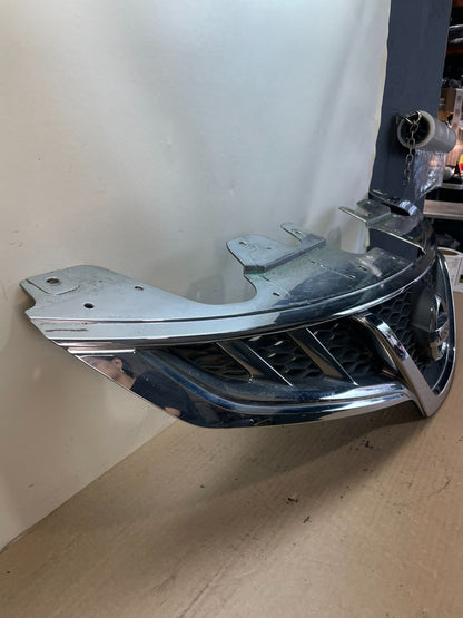 2011 to 2014 Nissan Murano Front Upper Chrome Grill Grille AF8507 DG2