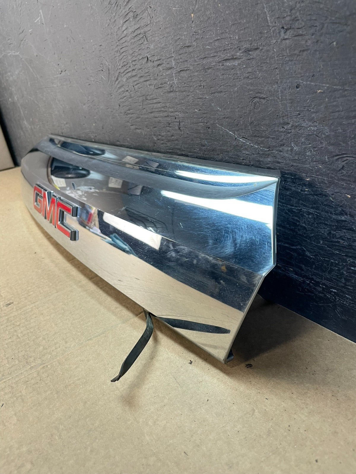 2010-2015 Gmc Terrain Lift Gate Handle Trim Backup Camera Chrome Panel AF5277 DG1