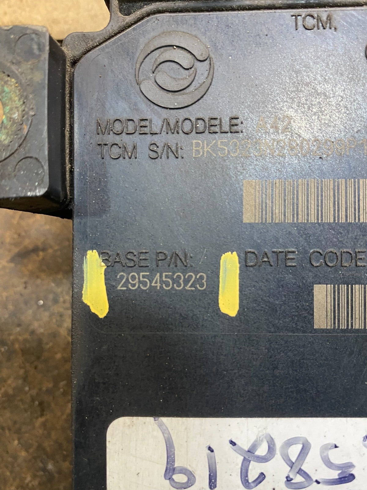 Allison Transmission Control Module 29545323 OEM ab7206 DG2