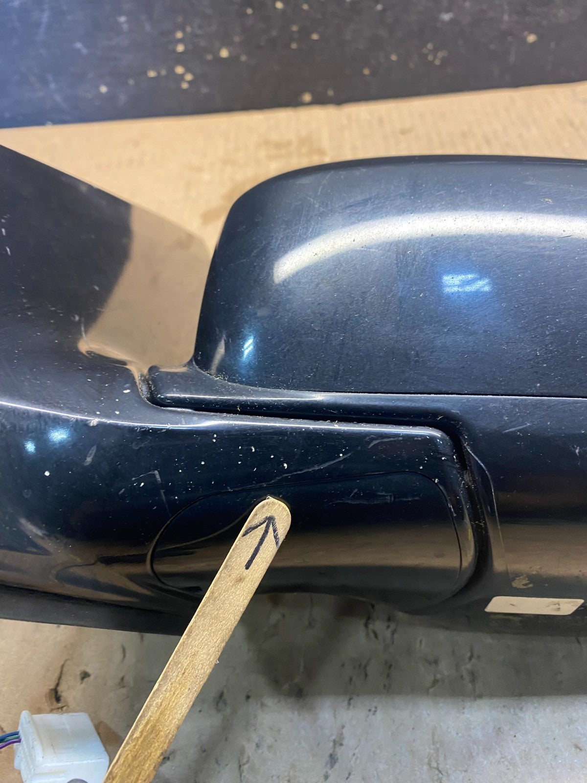 2009 to 2014 Nissan Rogue Left Driver LH Door Mirror S5127 DG7