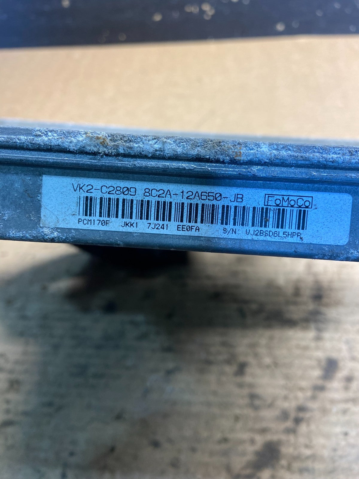 2007-2008 Ford E150 ECM ECU Engine Computer Module 7c2a-12a650-ajb aa0827 DG2