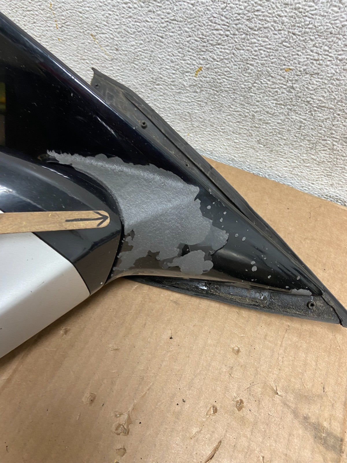 2009-2014 Nissan Maxima Right Passenger View Turn Signal Door Mirror AI8800 LK5