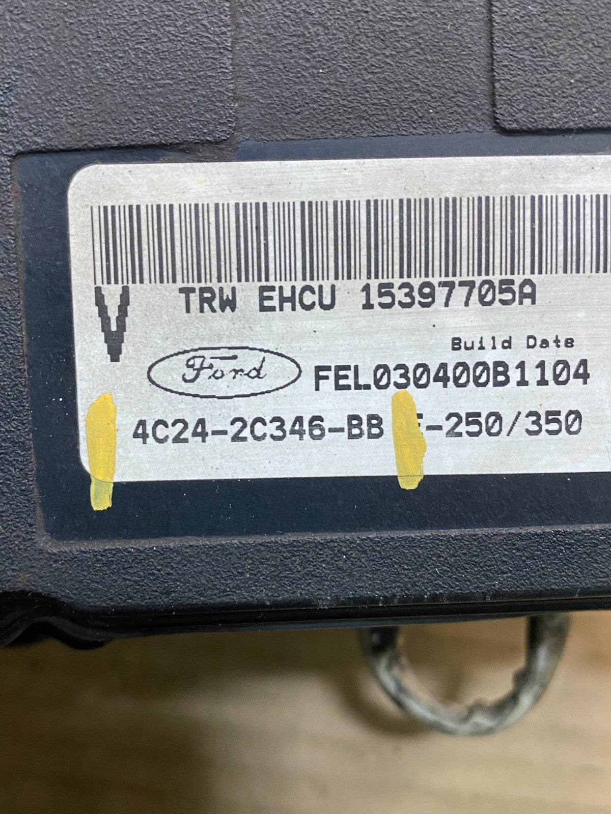 2004 - 2007 Ford E250 E350 Van ABS Anti Lock Brake Pump Module AE6242 DW6