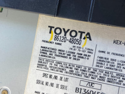 1999 2003 Lexus RX300 Radio Navigation Info Display Climate Control OE AE4056 DG6