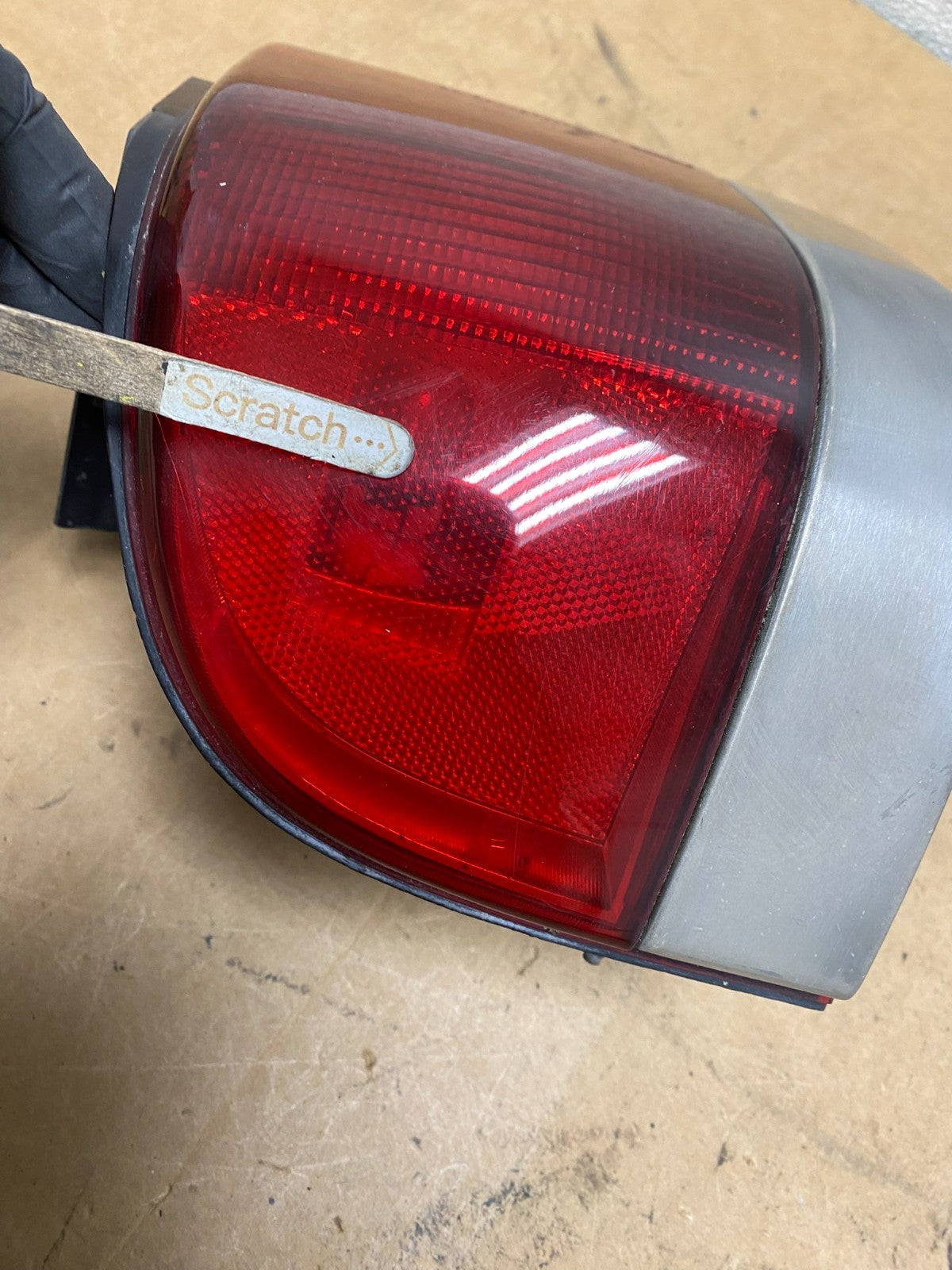 1989 - 1990 Ford Cougar Left Driver LH Side Tail Light OEM X4769 DG3