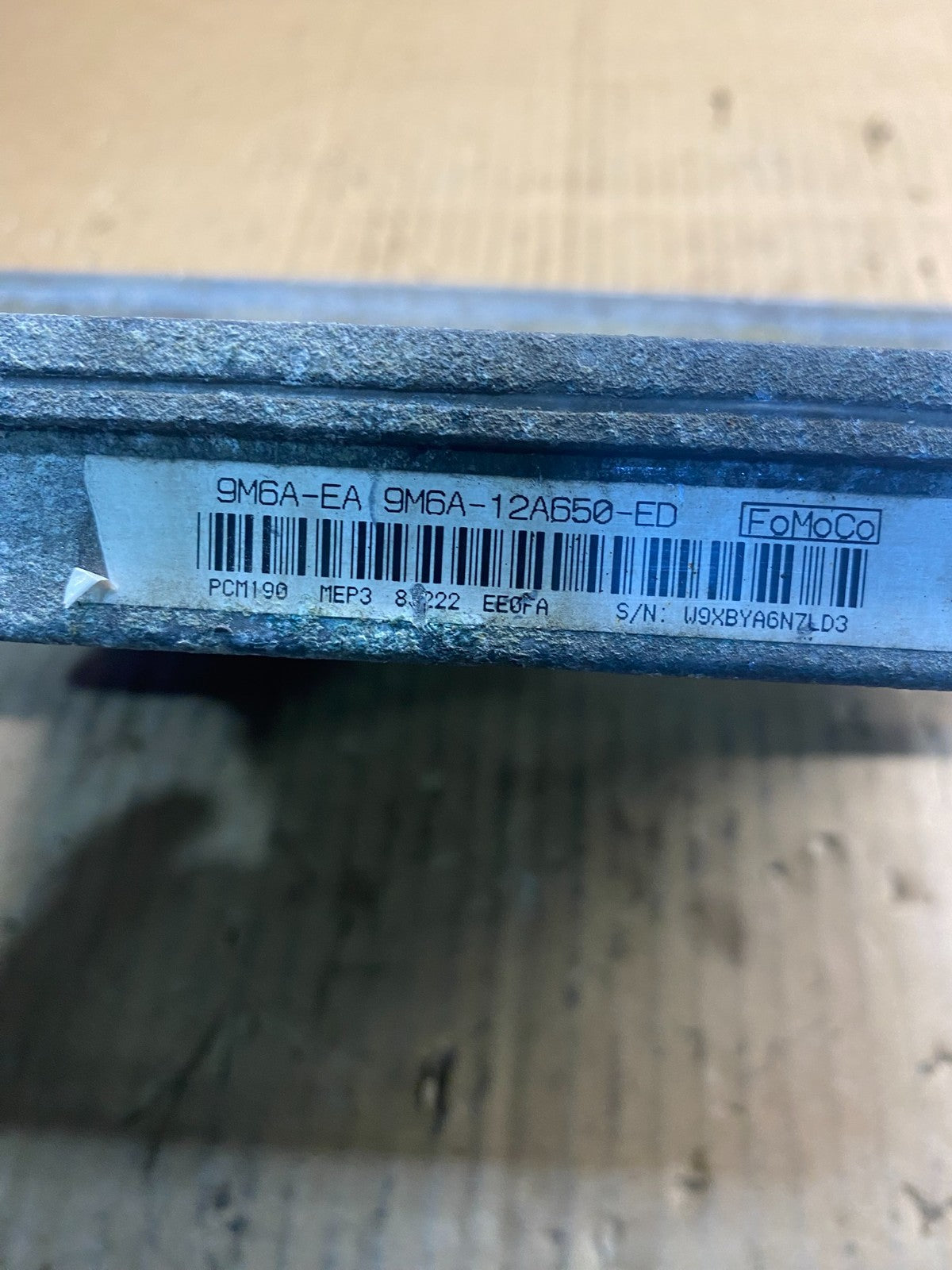 2009 2010 Ford Escape Hybrid Engine Control Unit ECU Computer Module AB4377 DG2